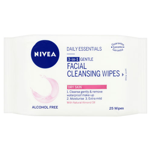 Nivea Gentle Facial Wipes 25 (Nivea Gentle Facial Wipes 25)